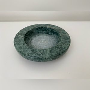 Heavy Green Marble Trinket Dish
